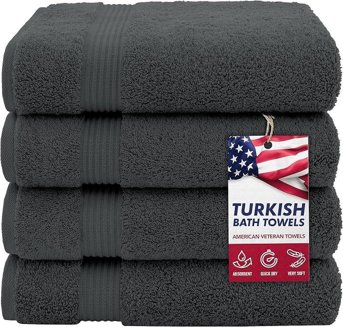 American Veteran Towel, 100% Cotton Turkish Bath Towels by AmericanVeteranTowel
