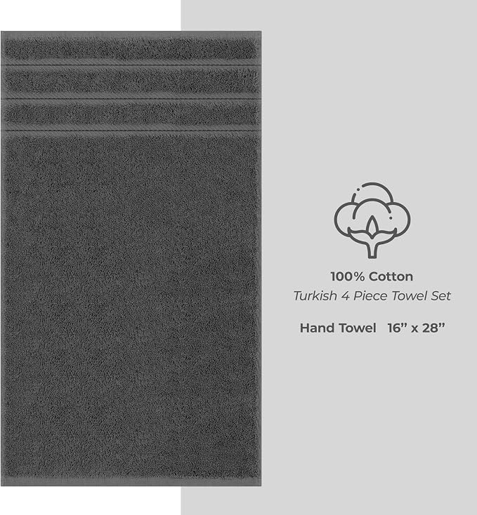American Soft Linen 100% Cotton Luxury Turkish Towels - Image 4