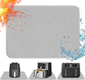 Heat Resistant Mat for Air Fryer, 16 x 20in Heat Resistant Mat for Countertop, Fireproof Silicone Countertop Protector Appliance Slider for Air Fryer, Coffee Maker, Toaster, Oven (Grey)