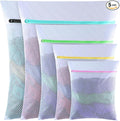GOGOODA 5 Set Mesh Laundry Bags, Delicates Washing Bags by GOGOODA
