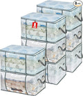 80L Clear Large Storage Bag for Clothes Comforters Blankets Pillows Bedding | by MKOKYD