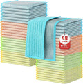 Orighty Dish Cloths, 48 Pack Double-Layer Metal Dish Rags by AllRightinOrighty
