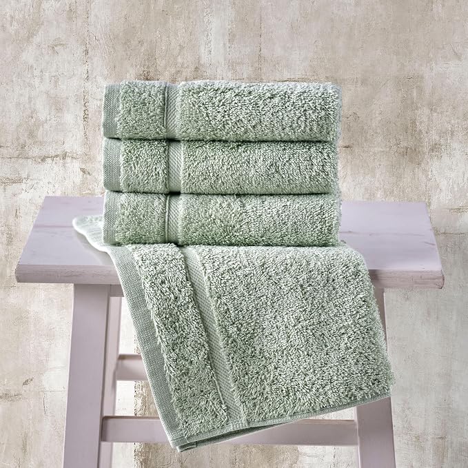 Hammam Linen Washcloth Set Premium Original Turkish Cotton, Hotel Quality - Image 5