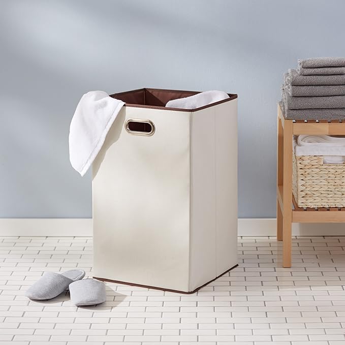 Amazon Basics Rectangular Foldable Laundry Basket Hamper - Image 6