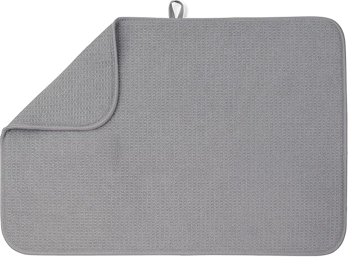 Bellemain Dish Drying Mat, Drying Matt Kitchen Counter, 17 x 24 Inch, Quick by Bellemain