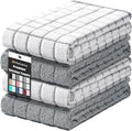 Homaxy Large Premium Cotton Kitchen Towels 16"x 28", 4 Pack by Homaxy