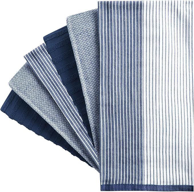 Premium Kitchen Towels 6 Pack 100% Cotton - Image 3