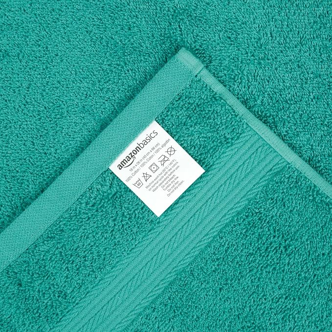 Amazon Basics Fade-Resistant 100% Cotton Hand Towels - Image 3