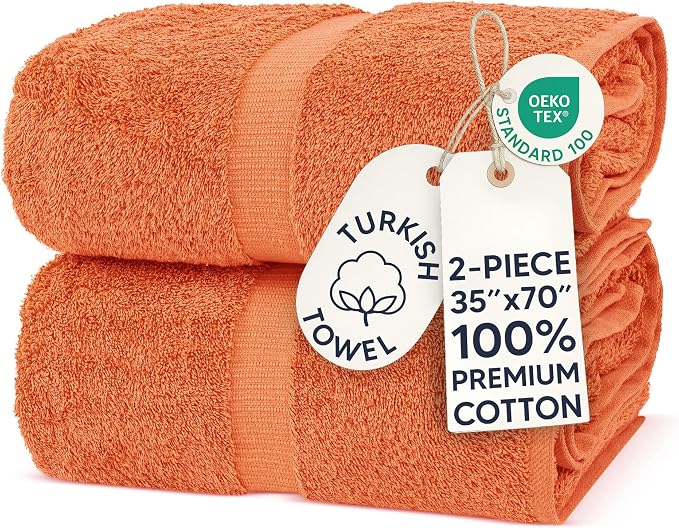 Chakir Turkish Linens, 100% Cotton Premium Quality Turkish Bath Sheets | by ChakirTurkishLinens