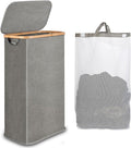 iEGrow 65L Slim Laundry Hamper, Narrow Laundry Basket by iEGrow