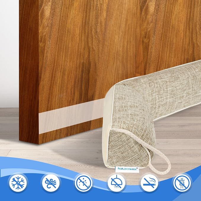 NABOWAN 38" Weighted Under Door Draft Stopper -Triangular Door Draft Blocker - Image 5
