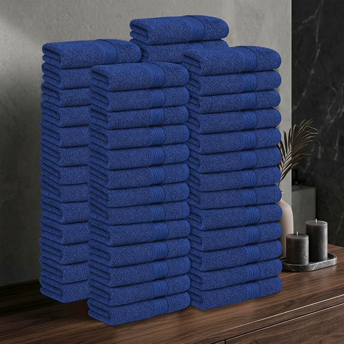 100% Cotton Hand Towels 18x28 Inches, 600 GSM, Soft & Absorbent - Image 2