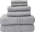 SKL Home CloudSoft Bath Towel Set, 100% Cotton Luxury, 2 hand towels, 2 by SKLHomebySaturdayKnightLtd