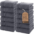 Hawmam Linen Luxury Cotton Washcloths 13x13 Inch by HawmamLinen