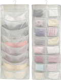 Simple Houseware 24-Pocket Double-Sided Hanging Closet Organizer | 1 Pack by SimpleHouseware
