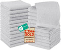 Utopia Towels 24 Pack Washcloths, 12x12 in, 100% Cotton, Fast Drying Soft Feel by Unknown