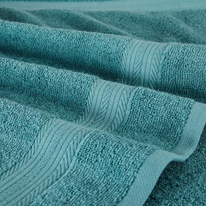 Amazon Basics Highly Absorbent, Fade-Resistant 100% Cotton Washcloths, Machine - Image 5