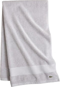 Lacoste Heritage 100% Supima Cotton Bath Sheet 35" x 70", Micro Chip | Highly by Unknown