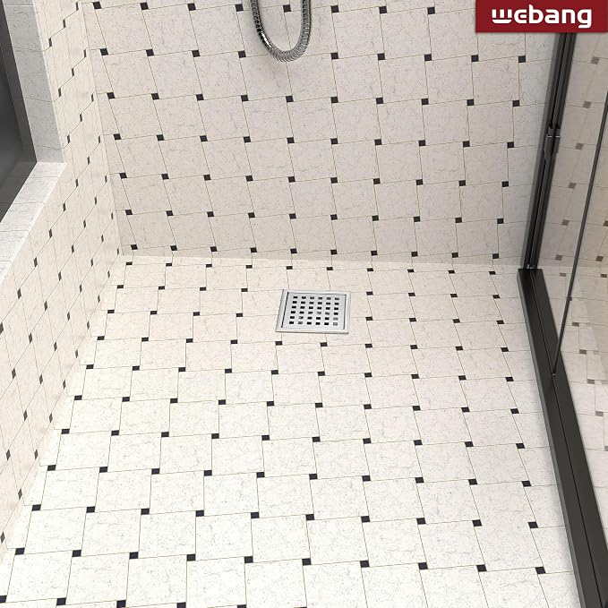 4 Inch Square Shower Floor Drain - Image 6