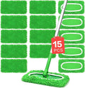 15Pcs Reusable Microfiber Mop Pads Compatible by ZMZPA