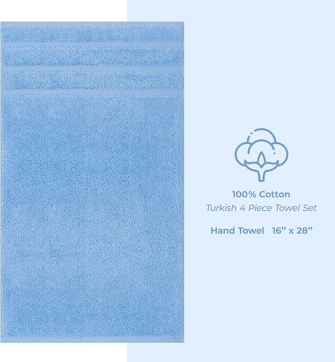 American Soft Linen 100% Cotton Luxury Turkish Towels - Image 4