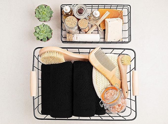 Utopia Towels 24 Pack Washcloths, 12x12 in, 100% Cotton, Fast Drying Soft Feel - Image 7