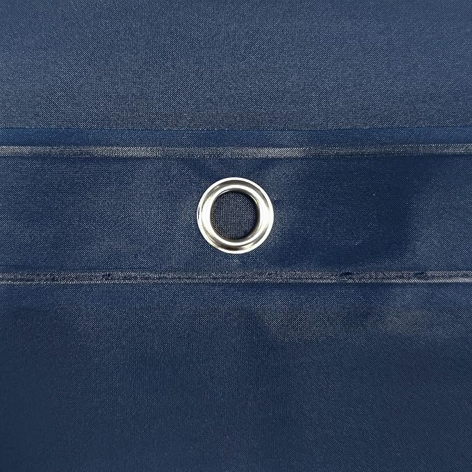 Barossa Design Navy Blue Shower Curtain Liner Standard Size - Image 5