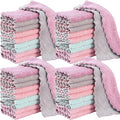 32 Pack Kitchen Dish Cloths Dish Towels, Super Soft and Absorbent Coral Fleece by Unknown