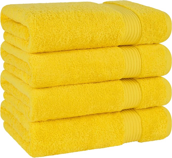 Cotton Paradise 100% Cotton Turkish Towel Set, Soft Absorbent Quick Dry - Image 5