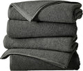 Great Bay Home 100% Cotton 4 Pack 54x27 Bath Towel Set by GreatBayHome