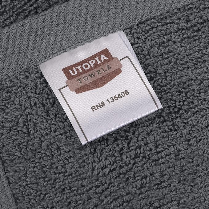 Utopia Towels 6 Pack Premium Hand Towels, 16x28 in, 600 GSM Cotton, Spa & Hotel - Image 3