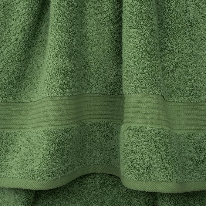 Cotton Paradise Turkish Towel Set, Soft Absorbent Quick Dry, 4 Piece Bath Towel - Image 3