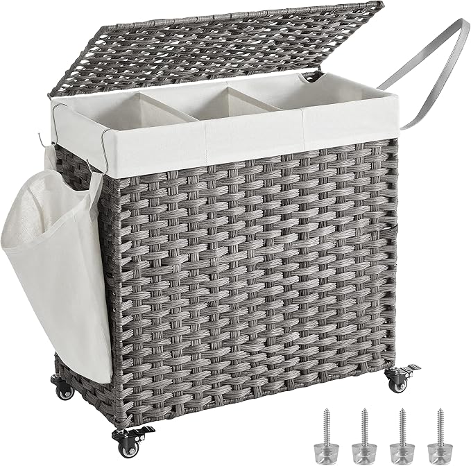 SONGMICS Rolling Laundry Hamper by Unknown