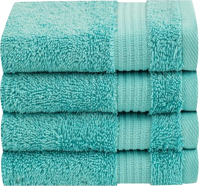 Cotton Paradise 100% Cotton Turkish Towel Set, Soft Absorbent Quick Dry by UNITEDHOMETEXTILE