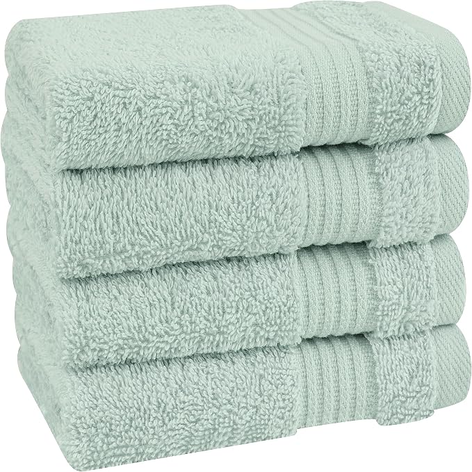 Cotton Paradise 100% Cotton Turkish Towel Set, Soft Absorbent Quick Dry - Image 3