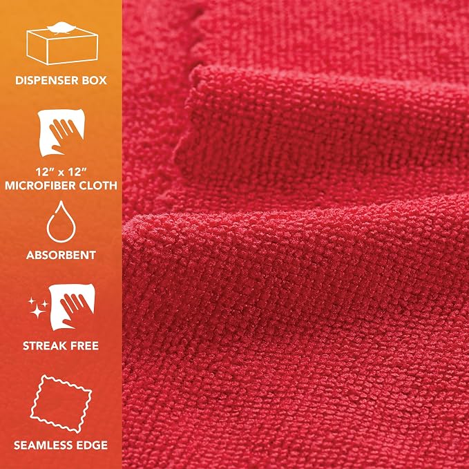 Arkwright Smart Rags Microfiber Cleaning Cloths, Lint Free 180 GSM Reusable - Image 2