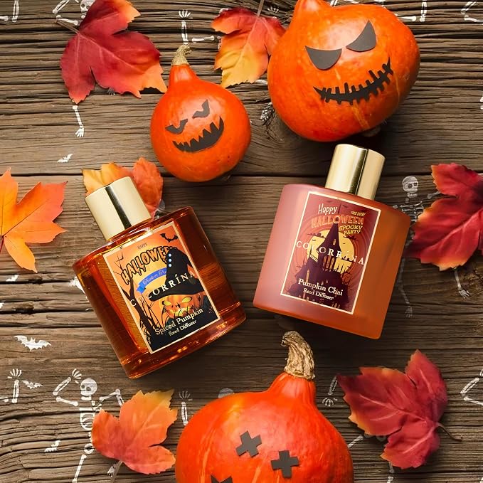 Reed Diffuser - Spiced Pumpkin 6.7 fl oz Scented Diffuser - Image 6