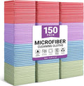 SIFANGKE Microfiber Cleaning Cloth, 150 Pack Assorted Color Cleaning Rags by Unknown