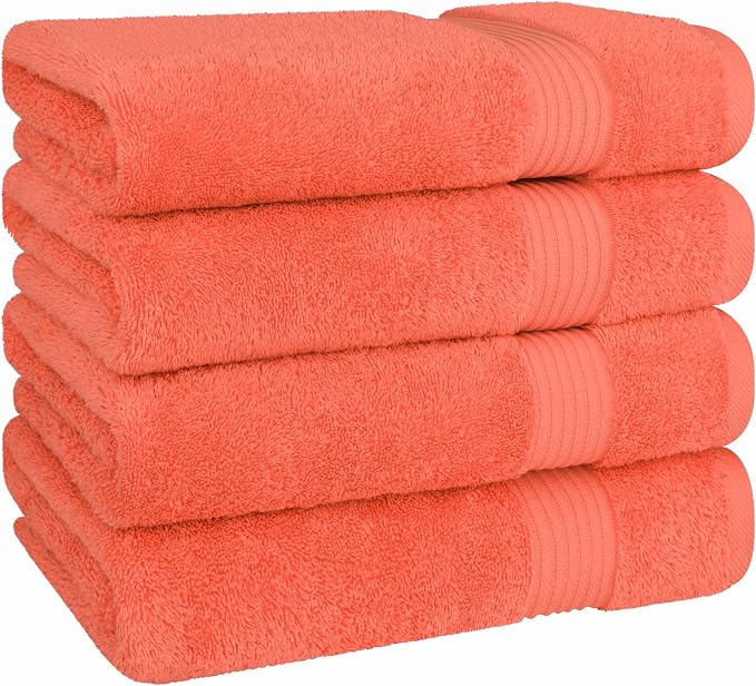Cotton Paradise 100% Cotton Turkish Towel Set, Soft Absorbent Quick Dry - Image 5