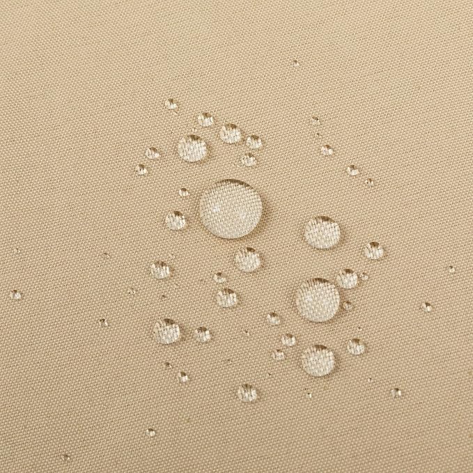ALYVIA SPRING Waterproof Fabric Shower Curtain or Liner Khaki - Image 4