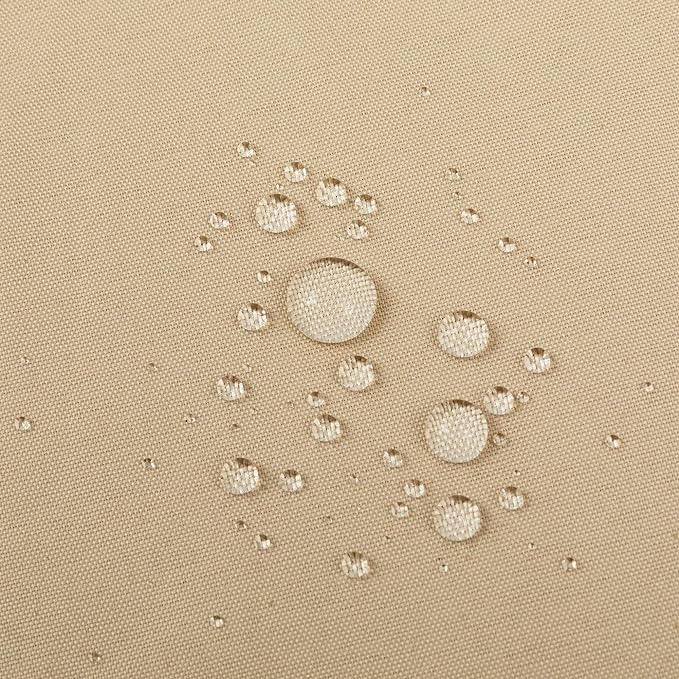 ALYVIA SPRING 72x78 Long Waterproof Fabric Shower Curtain or Liner Khaki - Image 5