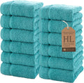 Hawmam Linen Luxury Cotton Washcloths 13x13 Inch by HawmamLinen
