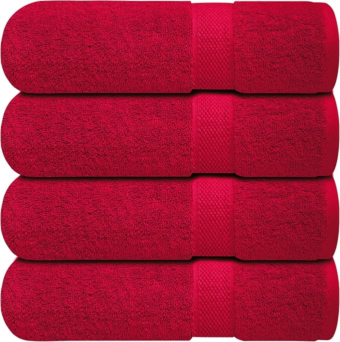 Infinitee Xclusives 100% Ring-Spun Cotton Bath Towels by InfiniteeXclusives