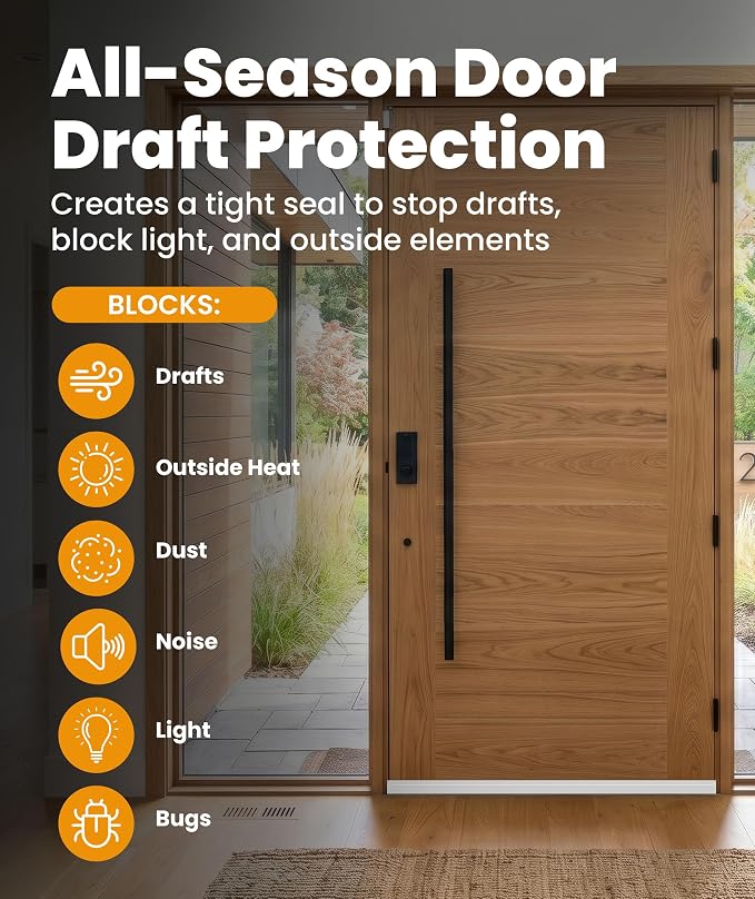 Everlasting Comfort One-Sided Door Draft Stopper - Image 2