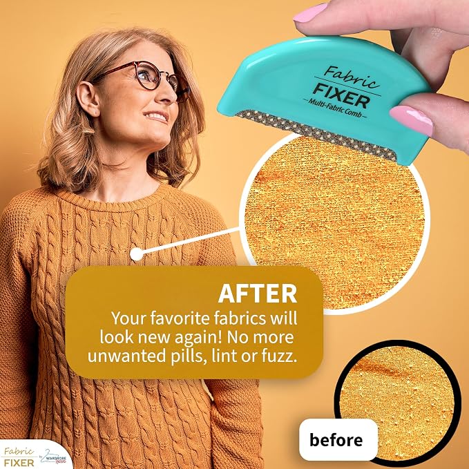 Cashmere & Multi-Fabric Sweater Comb & Pill Remover - Image 4