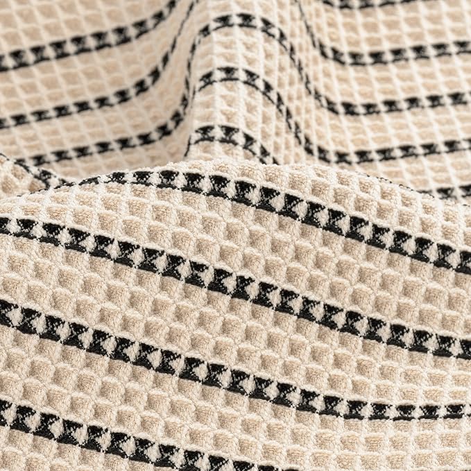 POLYTE 430 GSM Poly Blend Microfiber Quick Dry Waffle Hand Towel, 16x30 in | 4 - Image 7