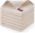 Homaxy 100% Cotton Waffle Weave Dish Cloths, 6 Pack by Homaxy