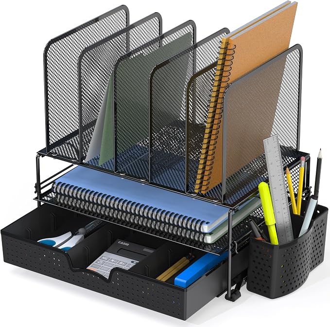 Simple Houseware Desk File Organizer - Image 5