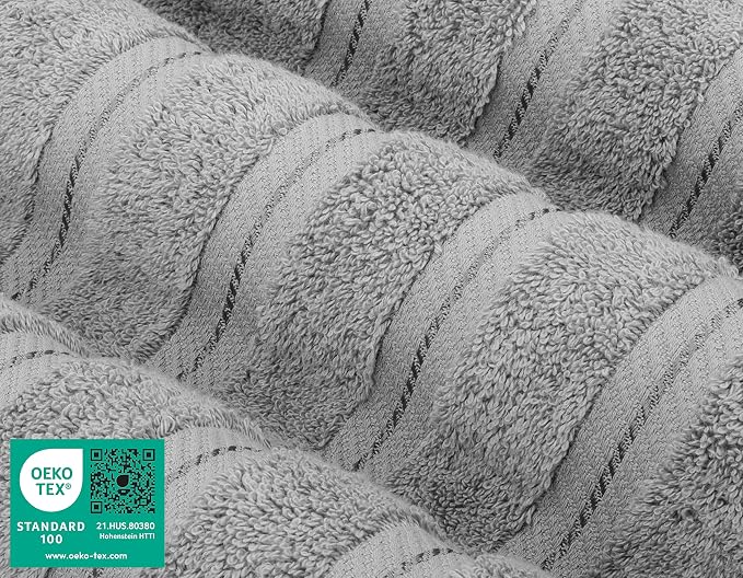 American Soft Linen 100% Cotton Luxury Turkish Towels, 6 Piece Towel Set | Soft - Image 3