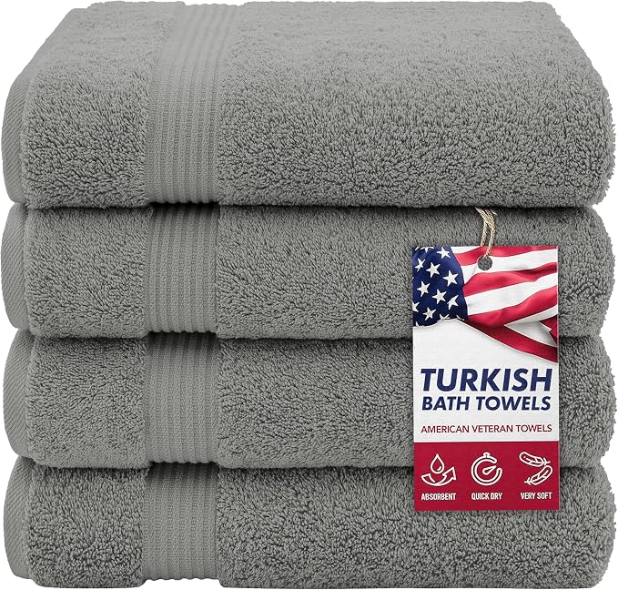 American Veteran Towel, 100% Cotton Turkish Bath Towels by AmericanVeteranTowel